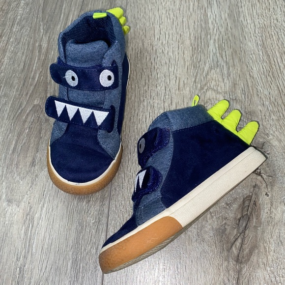 GAP Other - GAP Dinosaur Hightop Shoes Size 8T | GAP Hightop Sneakers 8T